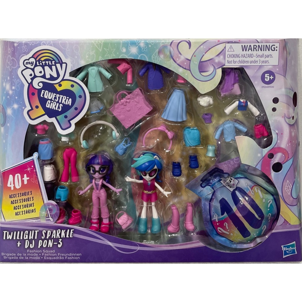 My Little Pony Equestria Girls Twilight Sparkle + DJ PON-3